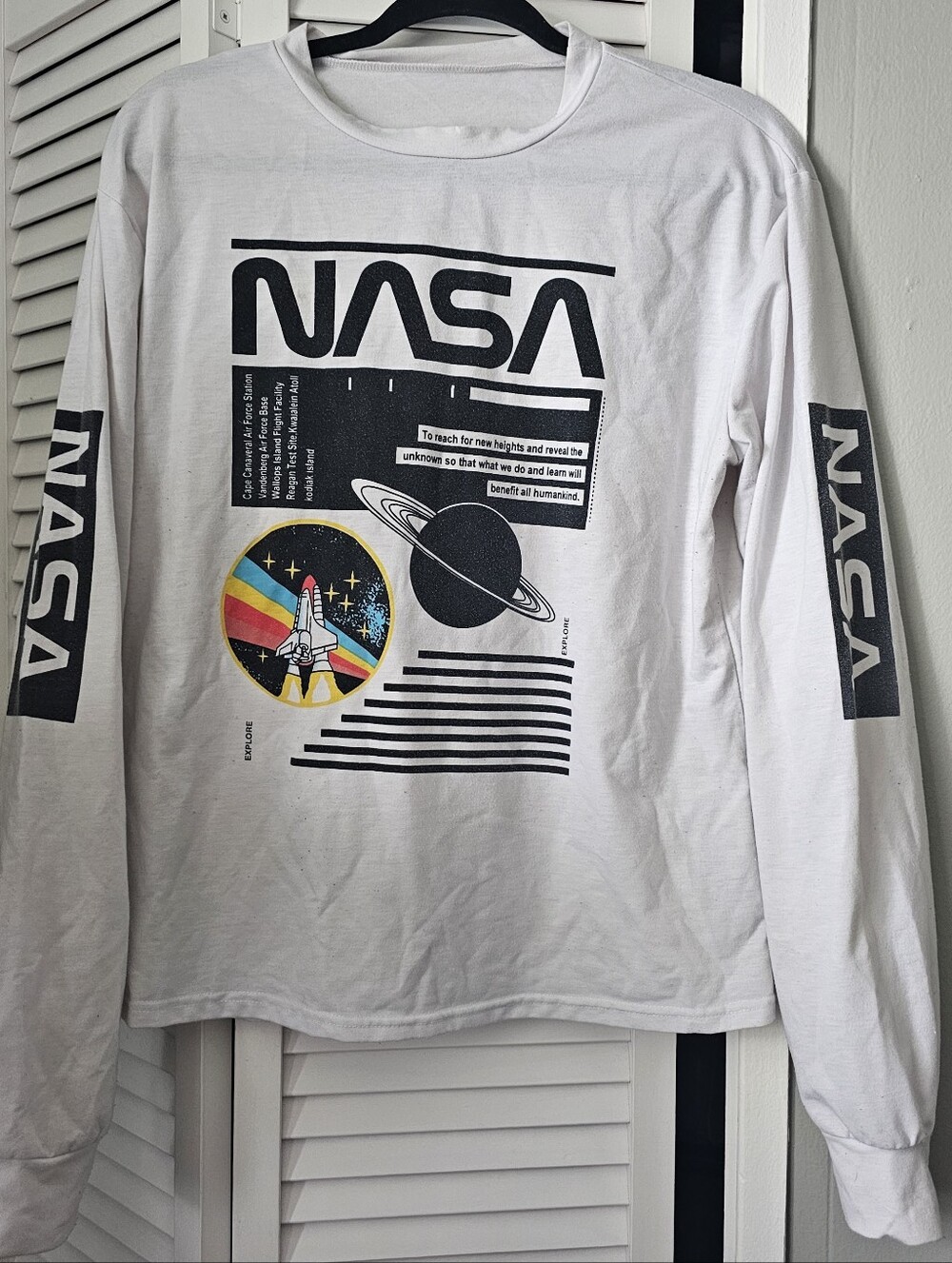 Retro NASA Long Sleeve